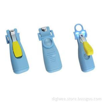 Stainless Steel Blade Anti-slip Design Baby Nail Clippers W